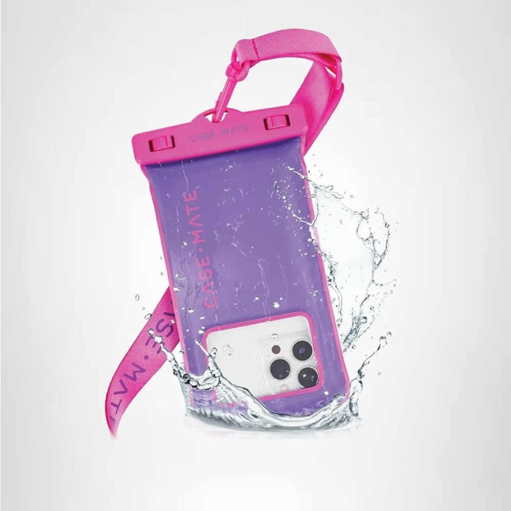 Case-Mate Vibrant Pink and Purple Phone Pouch